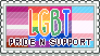 [Stamp] LGBT pride n support by QursidaeStamps