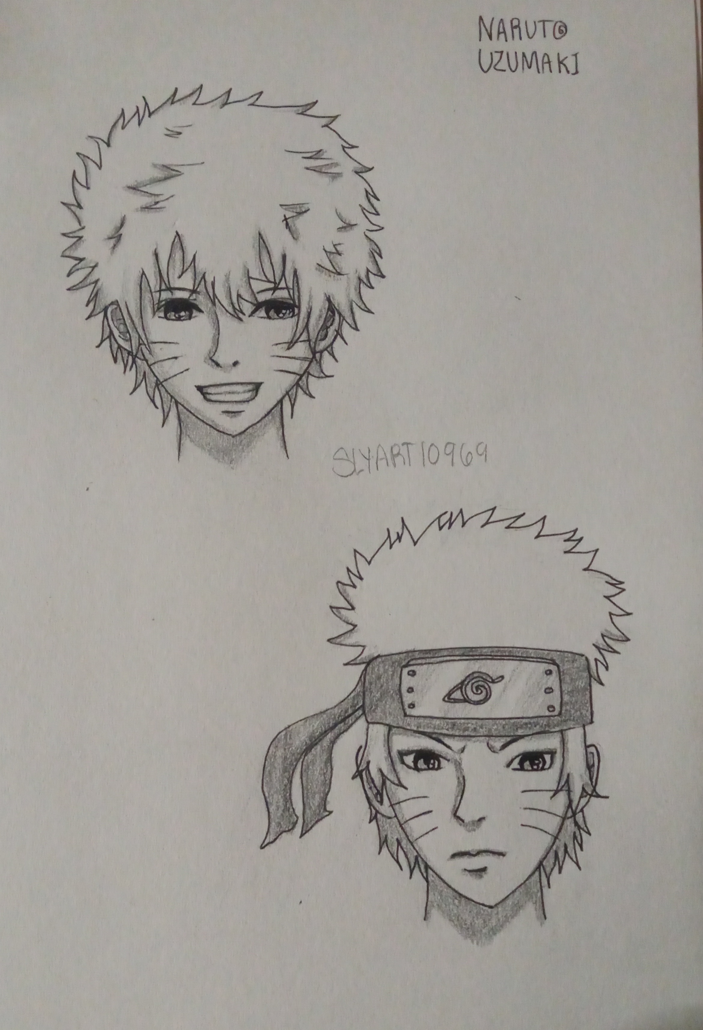 Como Desenhar NARUTO Uzumaki Passo a Passo Speed Art