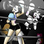 Vintage Boxing Babes 3! Maddie vs. Samantha