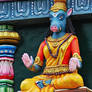 Fiji temple figure