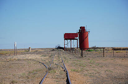 On the Oodnadatta Track.