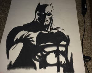 Batman charcoal 