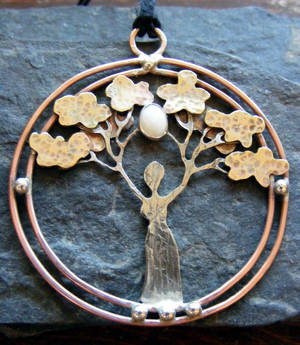 Mother Tree with Opal
