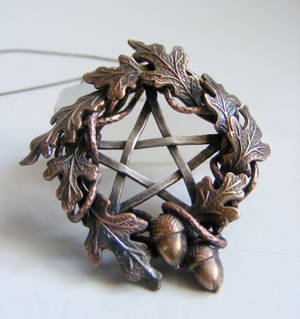 Harvest Pentacle Necklace