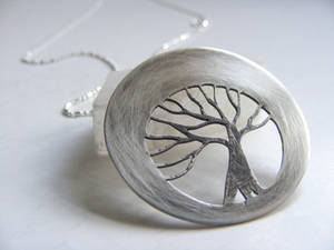 Silver Tree Necklace