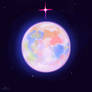 Moon Color Study
