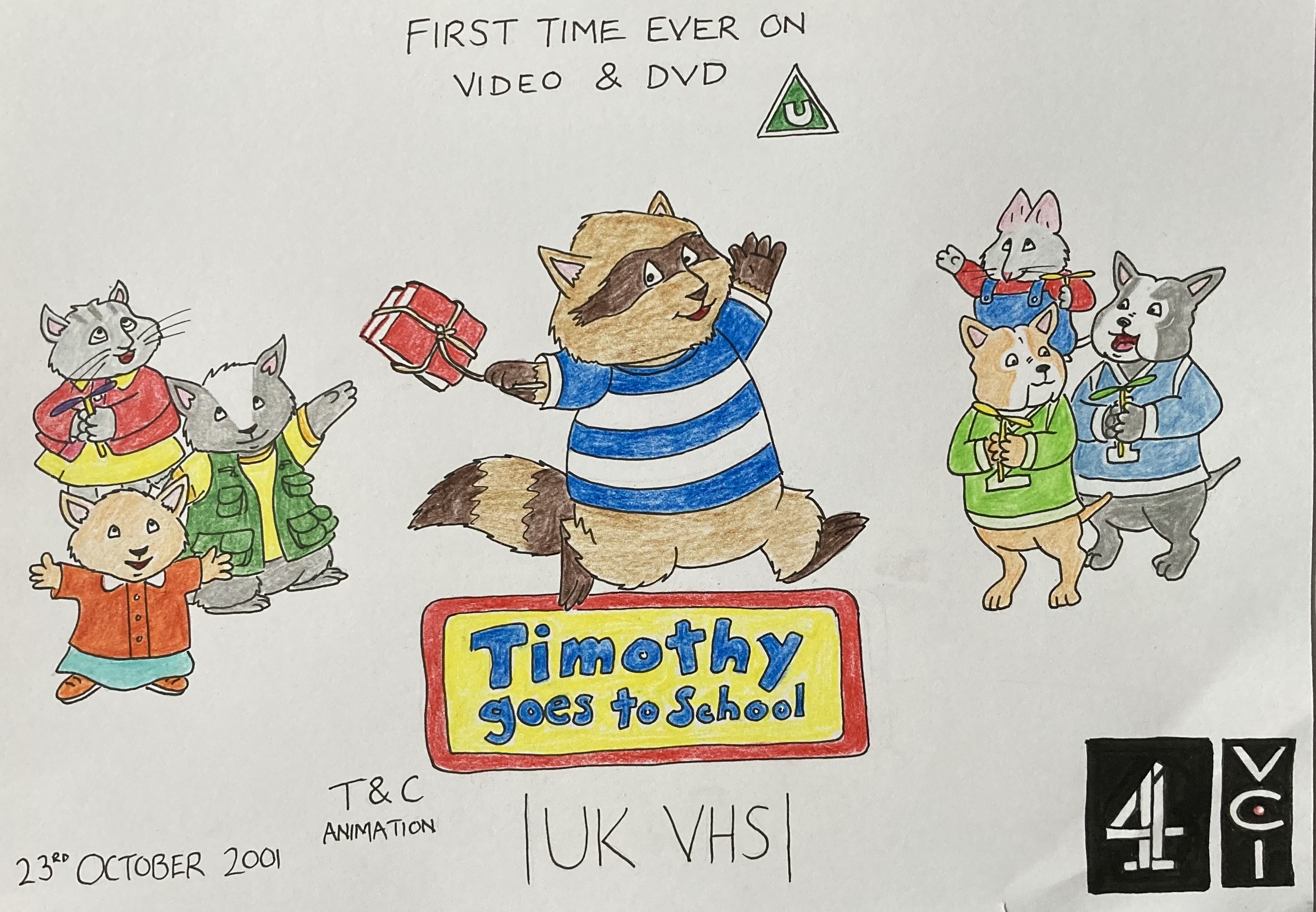 Timothy Goes To School - UK VHS by GeordieJim76 on DeviantArt