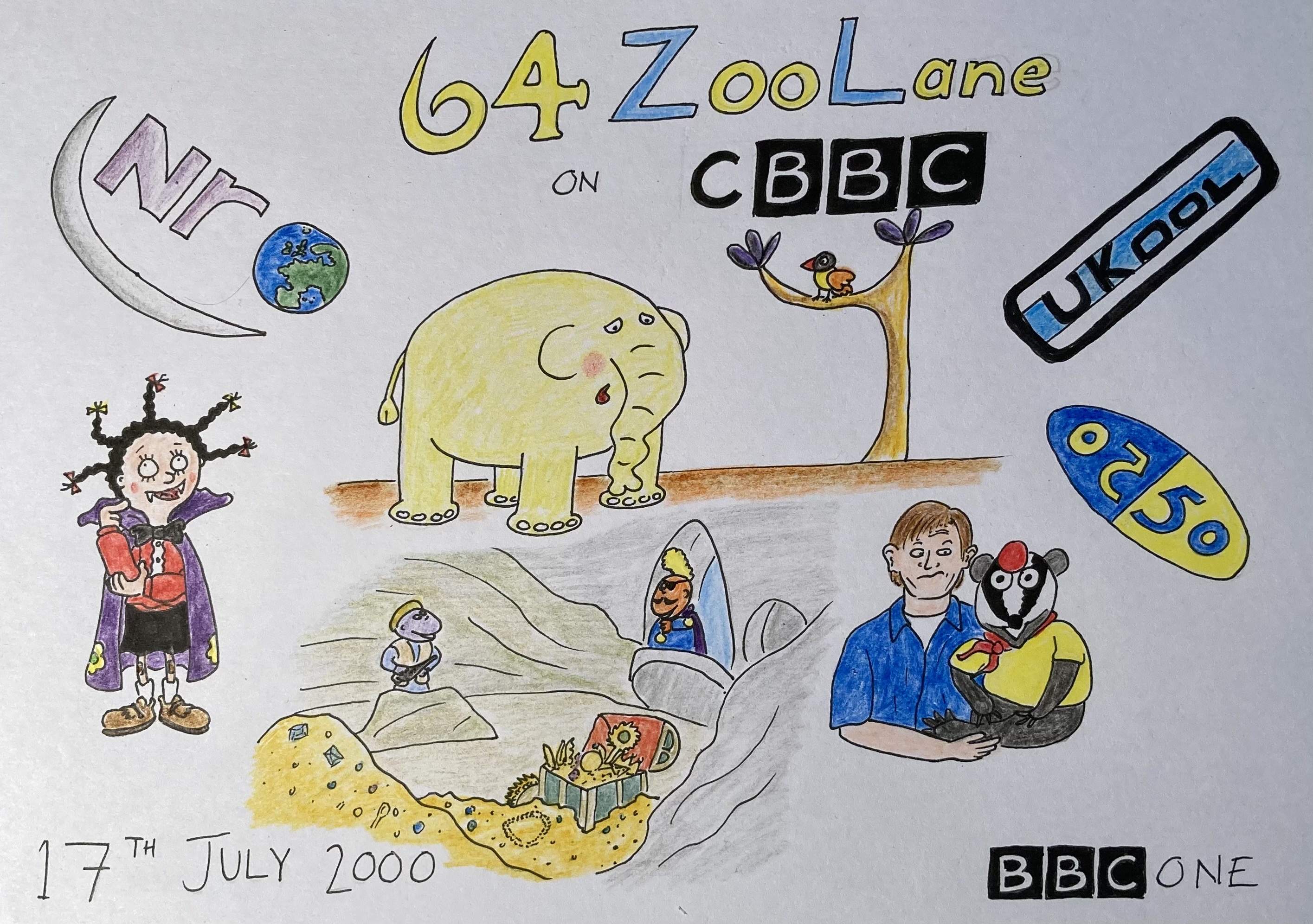 64 Deviantart 64 Zoo Lane on CBBC - 17th July 2000 by GeordieJim76 on DeviantArt