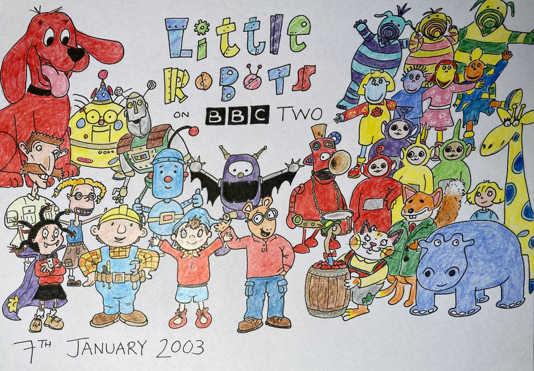 Little Robots Rabbit Little Robots on BBC TWO by GeordieJim76 on DeviantArt