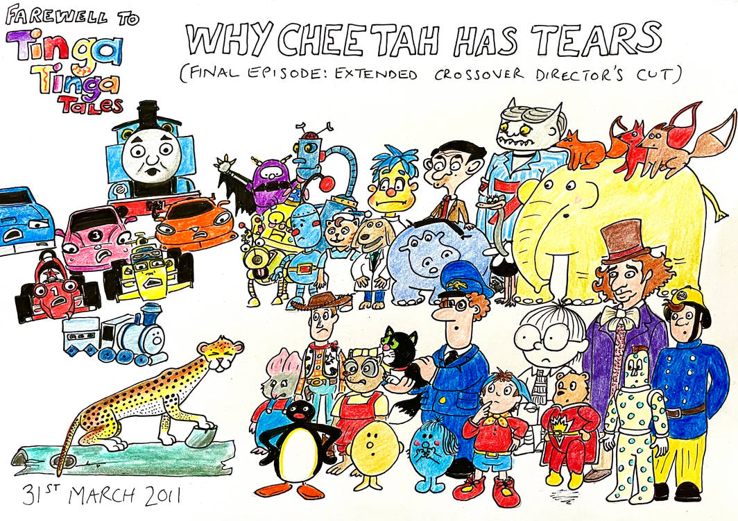 Why The Cheetah Has Tears Special Version By GeordieJim76 On DeviantArt why-the-cheetah-has-tears-special-version-by-geordiejim76-on-deviantart
