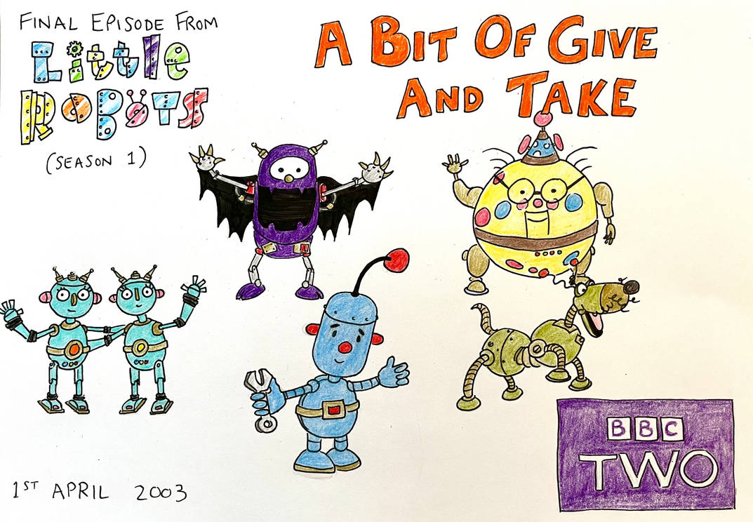 Little Robots Rabbit Little Robots A Bit of Give and Take by GeordieJim76 on DeviantArt