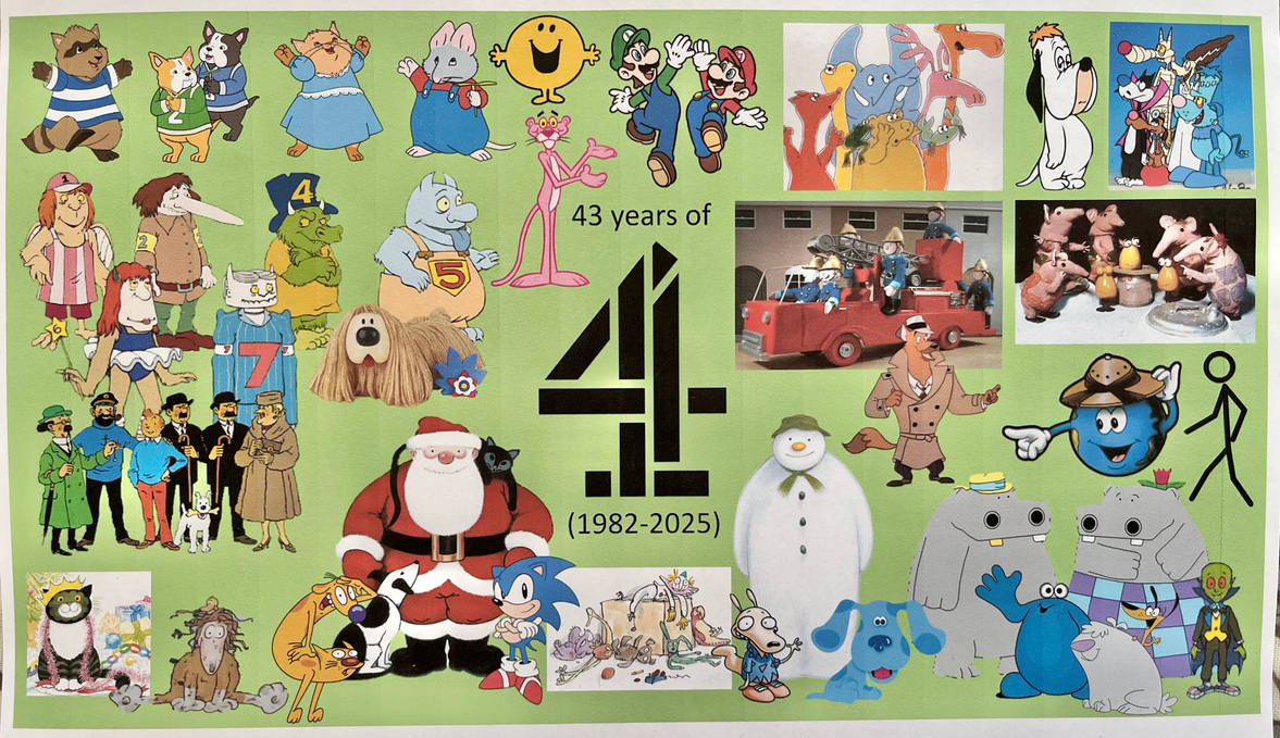 43 Years of Channel 4 by GeordieJim76 on DeviantArt