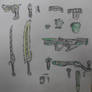 Drew Nanmitz Weaponry and Equipment