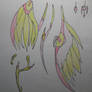 Ash Wings, Arm, and Tail Tip Designs