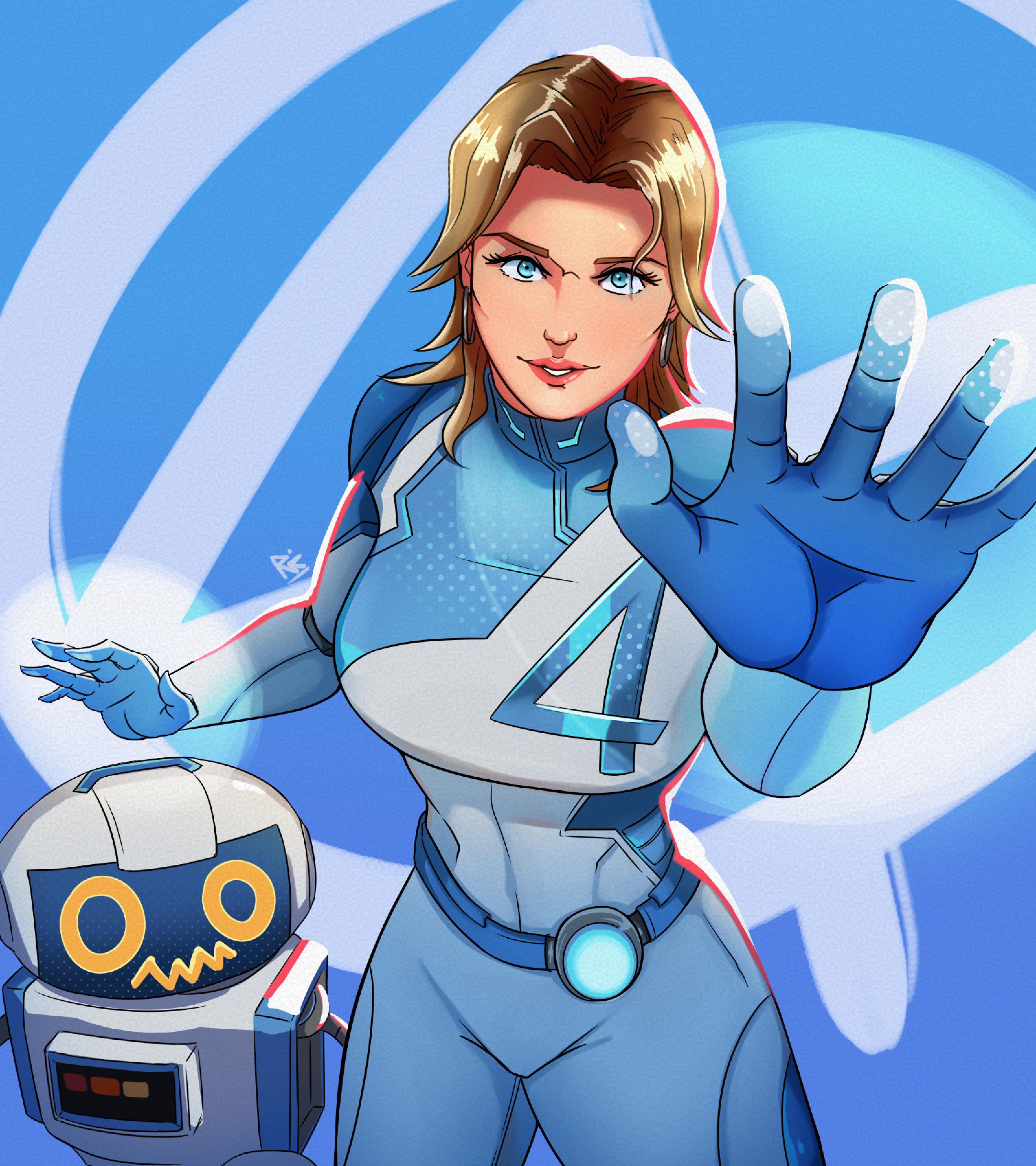 susan storm dress fan art Arturo Aguirre - Sue - The Invisible Woman Susan Storm (Fantastic Four) |