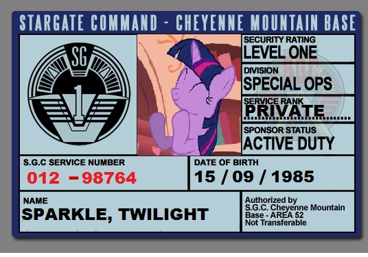 Twilight Sparkle SGC ID