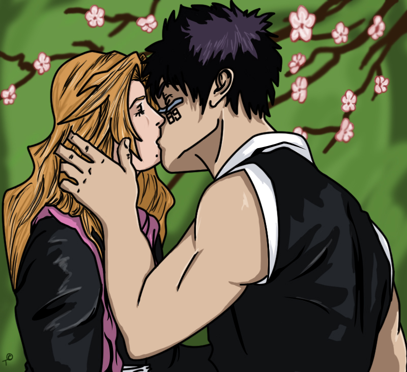 Kissing Rangiku