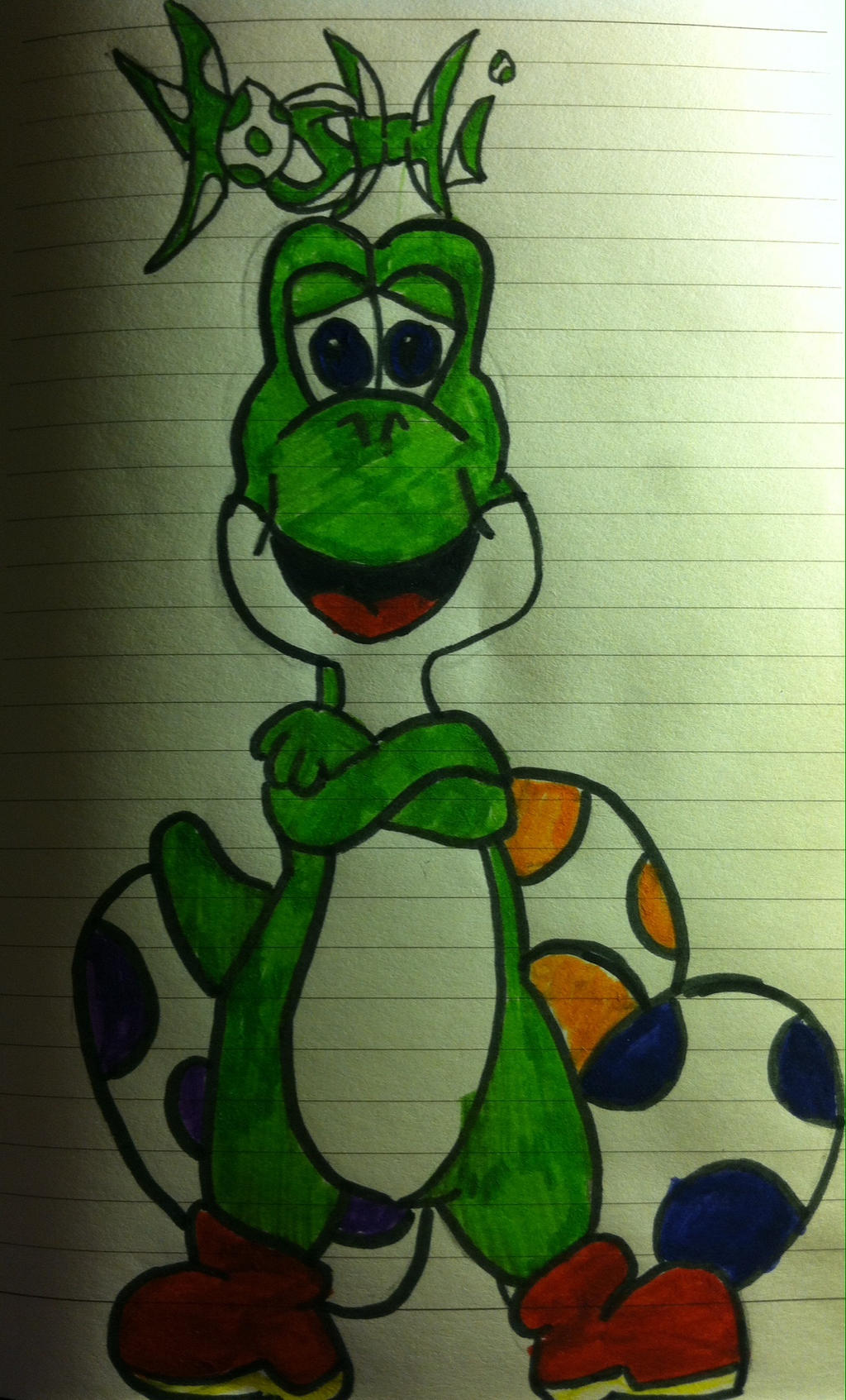 Yoshi by hiskittenbaby on DeviantArt