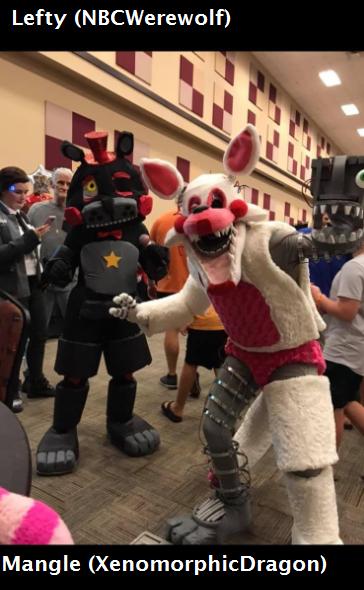 Nightmare Bonnie and Nightmare Freddy Cosplay by CreatureComplex on  DeviantArt