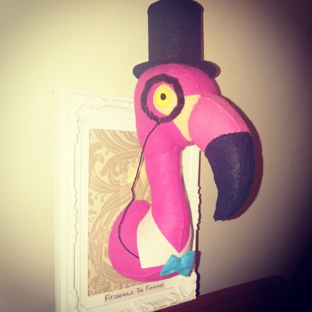 Fitzgerald the flamingo 