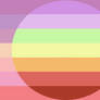 Pukecoric He/Him Lesbian Combo Pride Flag