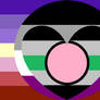 Asexual Fictoromantic Nonbinary Lesbian Pride Flag