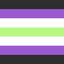 Agender Nonbinary Flag
