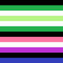 Agender Neutrois Genderfluid Pride Flag