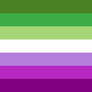 Genderqueer Aroace Pride Flag