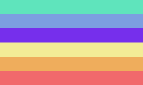 Pretransition Pride Flag by jfifles on DeviantArt
