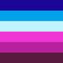 Cisfeminine Trans Man Pride Flag
