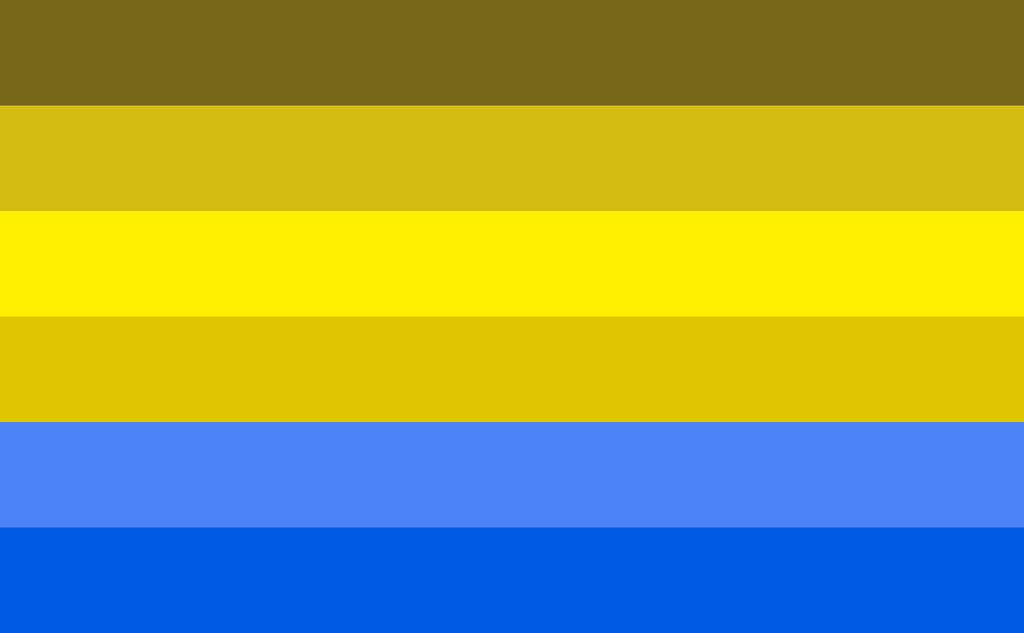Rainbow Pride Flag (Protanopia) by jfifles on DeviantArt
