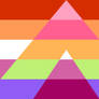 Lesbian Mspec Lesbian Ally Pride Flag