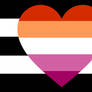 Homoromantic Heterosexual Pride Flag (Lesbian)