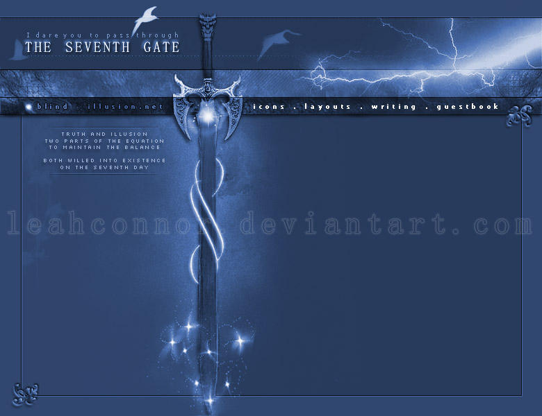 7 Gate Defence The Seventh Gate :: the Layout by LeahConnor on DeviantArt