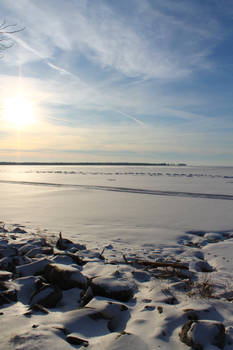 Icy Footpath