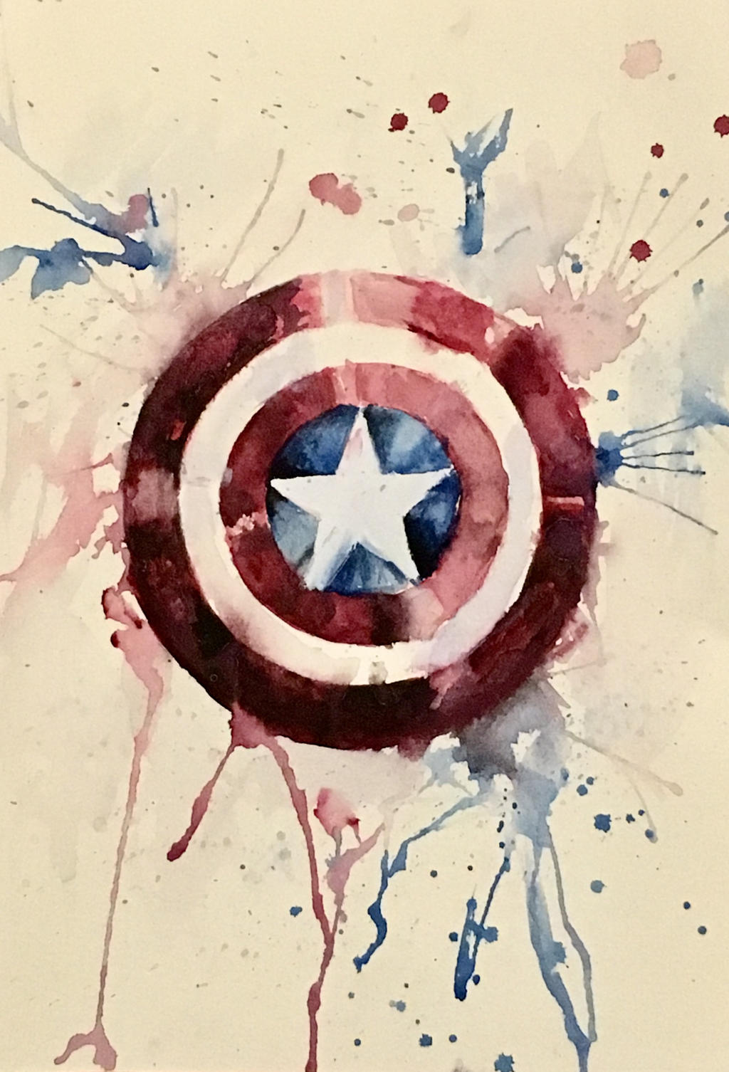 Captain America's Shield by MajaGantzi on DeviantArt