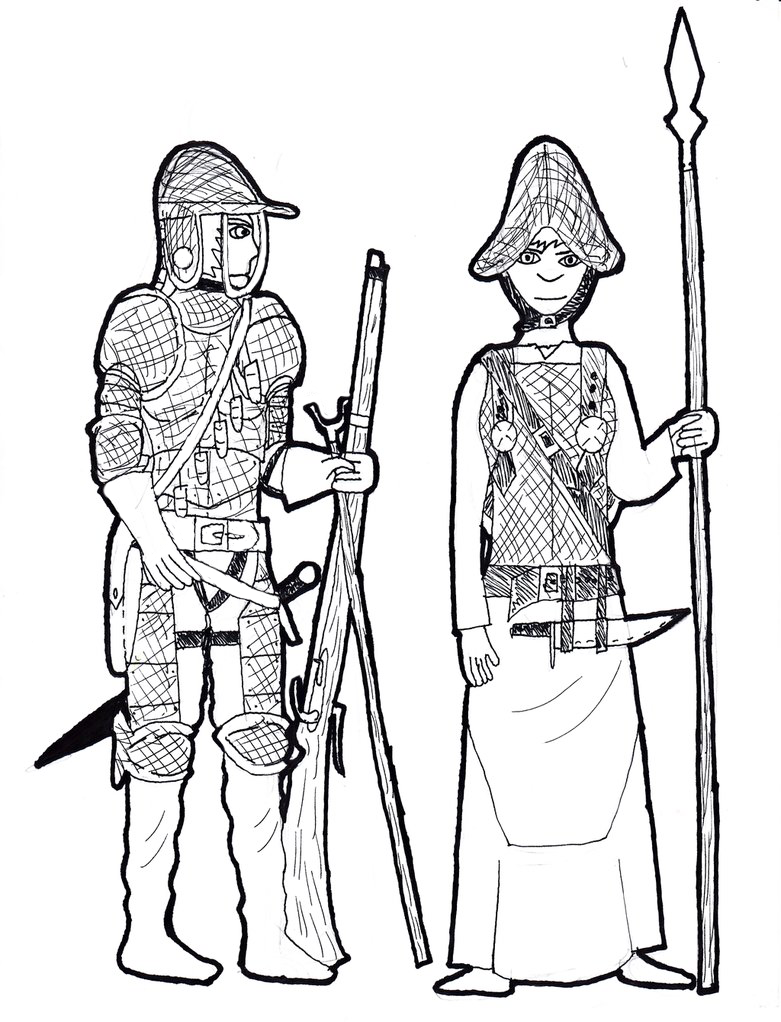 Sazonian Soldiers