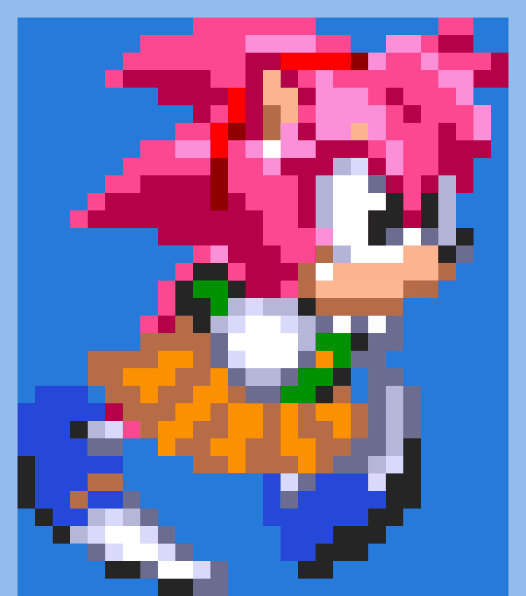 Amy Running Amy Rose - Running - Sonic 3 and Knuckles by Kaneanimator on DeviantArt
