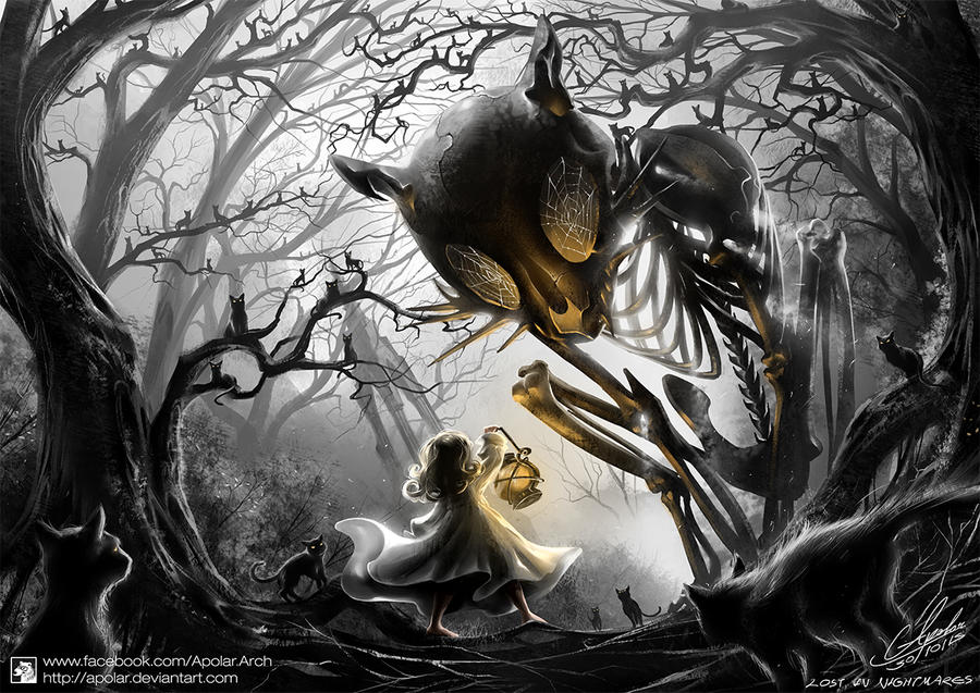 LOST IN NIGHTMARES | Halloween Contest Entry | by Apolar LOST IN NIGHTMARES | Halloween Contest Entry | by Apolar