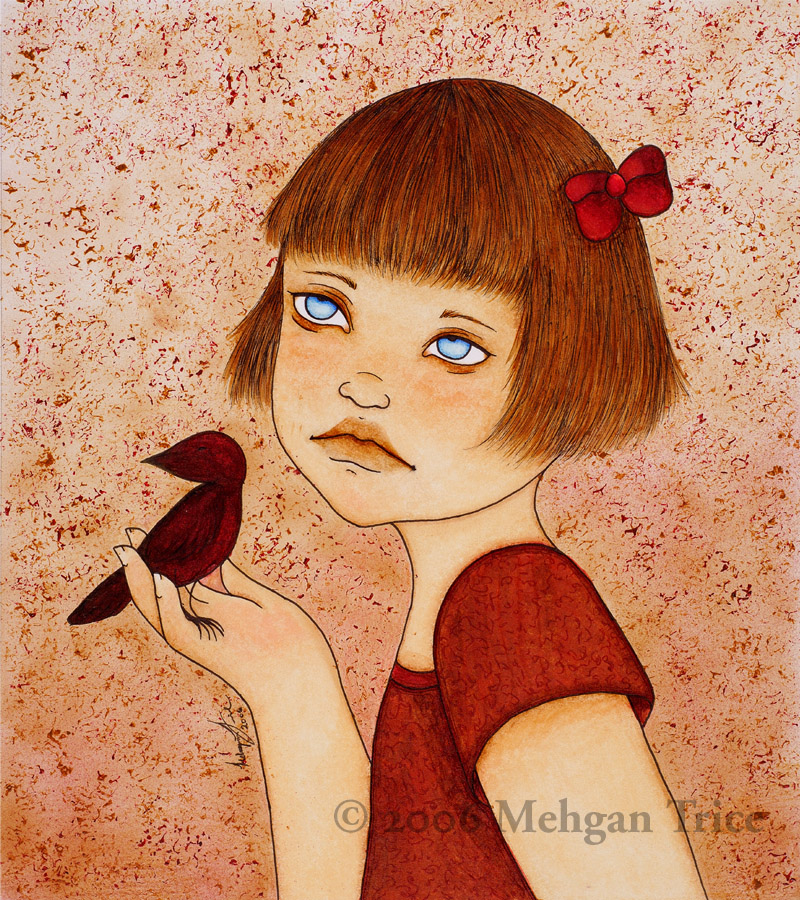 Sophia and the Red Bird