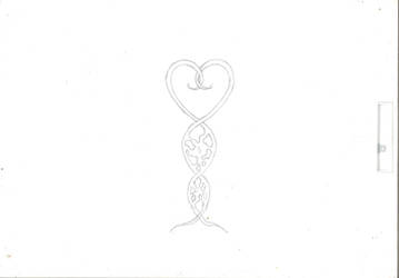 Random Heart Tattoo Design