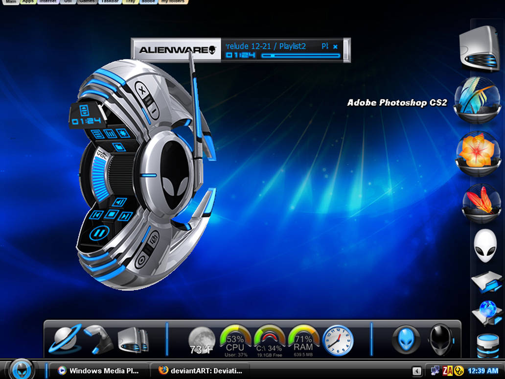 Alien Tasktop alienware xenomorph desktop by sinscommitted on DeviantArt