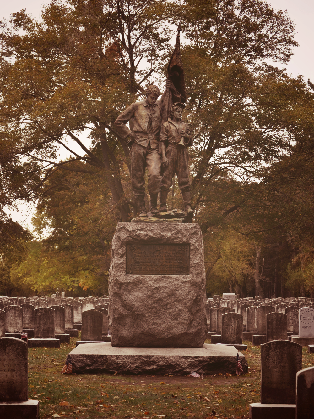 Memorial for the brave Civil War soldiers