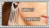 Dangly Earrings Stamp