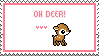 Oh Deer Stamp by ladieoffical
