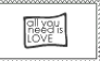All You Need Is Love Stamp