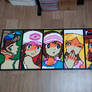 Pokemon BW/XY Trainer Lego Mosaic