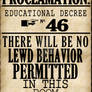 educational decree