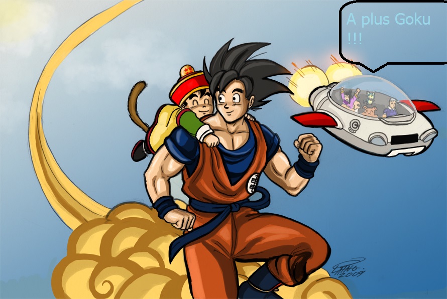 Goku and Vegeta by mastertobi on DeviantArt